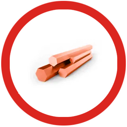 Copper Nickel Hex Bar