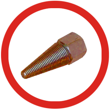 Threaded Tapered Tube Plug