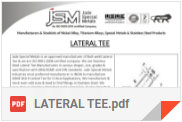 Lateral Tee PDF